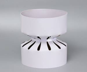 Каркас бумажный для букетов 67.5*37.5 см белый